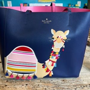 Kate Spade Camel Tote - EUC 🐫